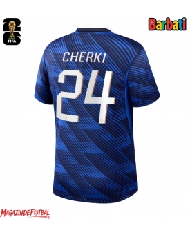 Franța Rayan Cherki #24 Tricou Fotbal Replică Mondial 2026 Barbati Acasa Franța Rayan Cherki #24 Tricou Fotbal Replică Mondial 2026 Barbati Acasa